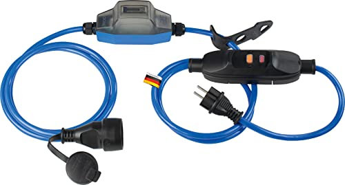 as - Schwabe Stromzähler ROCO mit PRCD, MID konform, Wechselstromzähler 1-phasig, 5+1- stellig analog, für Abrechnungszwecke, 230V/16A/max. 3500W, für den Außenbereich mit Aufhängelasche, IP44, 61754