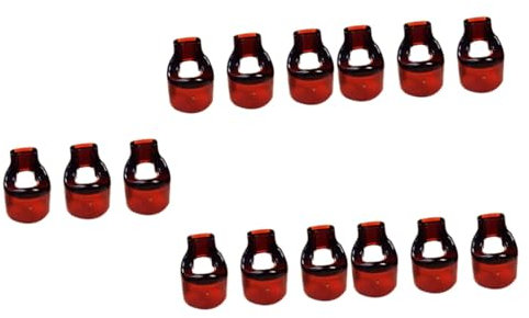 TOYANDONA 15 Stück Blashilfe Flötenkopf Ersatzflöte Langlebige Klarinette Musikalische Flötenmundstücke Langlebig