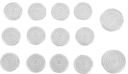 Cappucci per Pulsanti, 14 Pezzi Cappucci per Pulsanti di Ricambio per Kailh per Cherry per TTC per Akko per Glorious, Accessori per Pulsanti, Diametro 22,5 Mm/28,5 Mm (Bianco