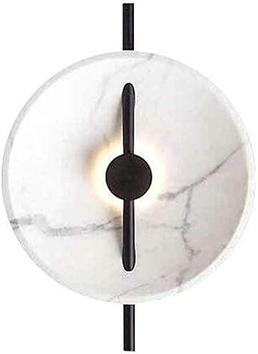 Vägglampa inomhus 5 W LED modern marmor korridor vardagsrum spegel sovrum sängbord lä vit