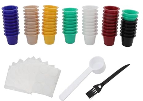 60Pcs Refillable Disposable Coffee Capsule Cups, Compatible with Machines, Filter Pods for Custom Ground Coffee, No Cleaning Needed, for Home Cafe or Office Use