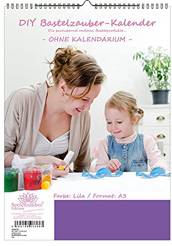 Diy Hantverk Magisk Sårkalender Att Pyssla Utan Kalender Din A3 Porträttformat Färg: Rosa - Seelenzauber Fotokalender Hantverkskalenderhantverk