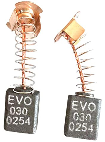MagiDeal 2x kits de remplacement de balais de charbon 6x11x15mm balais de charbon électriques de remplacement pour moteur à courant véhicule