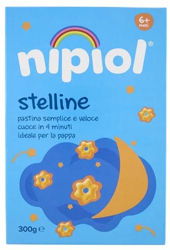 Nipiol Pastina Stelline 300g (12 confezioni)