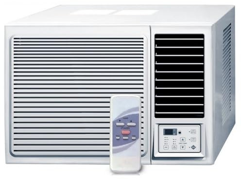 Green Electric, Monoblock-Klimaanlage für Fenster, 9000 BTU, Energieeffizienzklasse A/A, geringer Verbrauch für Fenster, mit Fernbedienung, ACW7-09