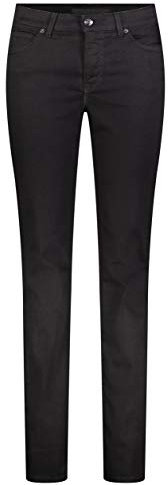 Mac - Damen 5-Pocket Jeans, Melanie (5040), Größe:W46, Länge:L32, Farbe:Black Black (D999)