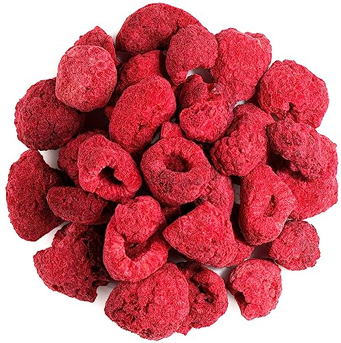Frambuesas orgánicas liofilizadas - Con todo el sabor de la frambuesa