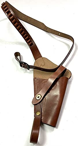WWII US .38 Pistol M3 Victory Revolver Tanker Shoulder Holster with Shell Loops- WW2 M3 Tanker Holster