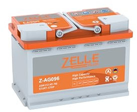 Car Battery - Zelle Plus - AGM 096 70 (Ah) START STOP 12V