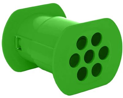 Máquina manual de salchichas con 7 agujeros, máquina para hacer perritos calientes, prensa de perritos calientes de 7 agujeros, exprimidor de tiras de carne casera, para hacer deliciosos moldes de