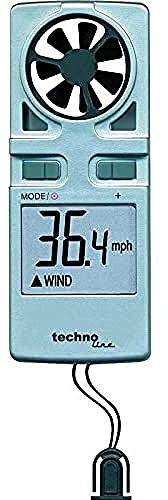 Technoline Windmesser EA 3000, Grau, 3,8 x 1,7 x 9,8 cm