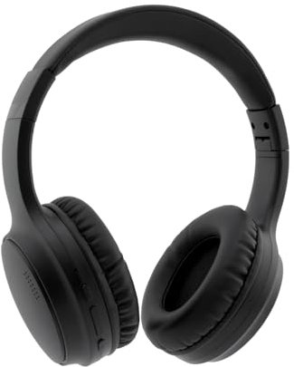 CoolBox Air 40 - Cascos Inalámbricos Bluetooth, Plegables, Auriculares con Cancelación de Ruido Activa, hasta 40h de Autonomía, Bluetooth 5.3, Diadema, Carga en 1.5h, Alcance 10m, Negro