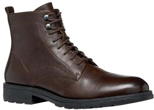 Geox Stivali da uomo U REDCLIF, caffè, 46 EU, caffè, 46 EU