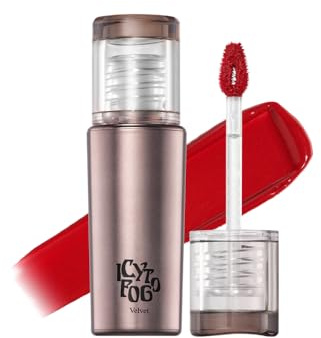 BLACK ROUGE Icy To Fog Velvet Tint FV03 Red Hommage – High Pigment Matte Lip Tint 3.5g