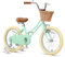 Glerc 18 Zoll Kinder Mädchen Fahrrad für 5 6 7 8 Jahre alt kleine Mädchen Retro Vintage-Stil Fahrräder mit Kickstand und Glocke, Farbe Mintgrün
