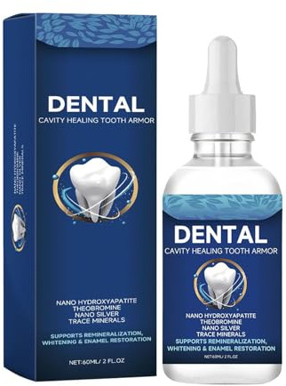 Dentite Cavity Healing Tooth Armor Liquid Repair Kit, Dental Cavity Healing Tooth Armor, Dentite Tooth Armor Armour, Enamel Repair,Sensitivity Relief & Natural Whitening (1pcs)