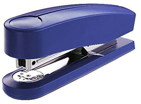 Novus B 3 - Grapadora (capacidad de grapas 30 hojas, incluye 200 grapas), color azul