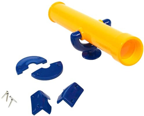 Teleskop Fernrohr für Spieltürme, (gelb)
