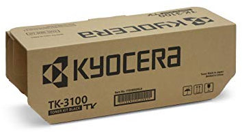 Kyocera TK-3100 Original Toner-Kartusche Schwarz 1T02MS0NL0. Kompatibel für ECOSYS M3040dn / M3540dn, FS-2100D, FS-2100DN, FS-4100DN, FS-4200DN, FS-4300DN