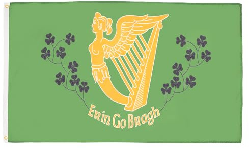 AZ FLAG Bandiera Irlanda Erin Go Bragh 150 x 90 cm - Bandiera Irlandese 90 x 150 cm