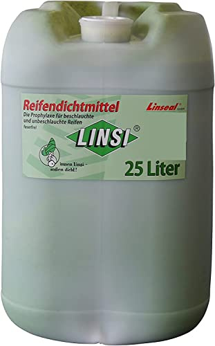 Linseal 25 litri di sigillante per pneumatici