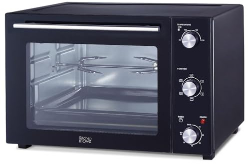 Four Multifonction Chaleur Tournante 58l 2000w Noir - BAT-58RC