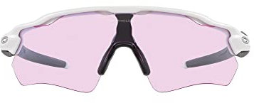 Oakley Herren Oo9208 Radar Ev Percorso Sonnenbrille, Weiß matt/Prizm Lowlight