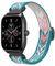 Astorgos Elastisches Nylon Armband Kompatibel mit Amazfit Active 1/2/GTS 1/2/2 Mini/2e/3/4/4 Mini/Bip 3/3 Pro/Bip U/U Pro/GTR Mini/42mm, 20mm Dehnbares Stoff Armband für Damen Herren, Grüner Pfeil