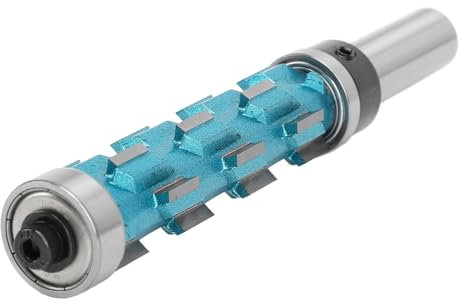 Double Bearing Router Bit, Spiral Router Bit Set, 3/4 Inch Shank Router Bit, Carbide Flush Trim Router Bit, 1/2 Inch Tool Shank, Multi Blades Design, Suitable for Various