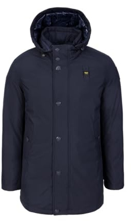 Blauer Giubbotto Uomo in Piuma Chester
