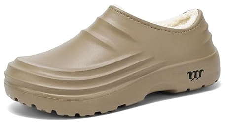 FLIOZY Chaussures de Cuisine antidérapantes pour Hommes et Femmes, résistantes à l'huile et imperméables, avec Semelles antidérapantes en Caoutchouc, Sabots de Travail Confortables