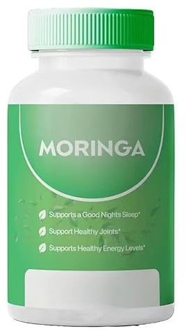 Moringa – För Naturlig Energi, Immunsystem, Hud- Och Tarmstöd, Grön Antioxidantmat, Icke-GMO