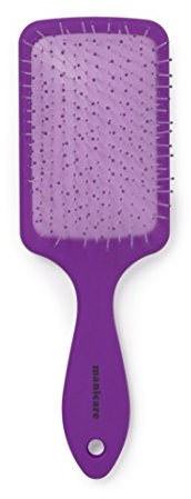 Manicare Grande brosse démêlante pour cheveux secs ou mouillés, pour tous les types de cheveux, réduit la casse, élimine les nœuds, respecte les cheveux, pour brushing et coiffage