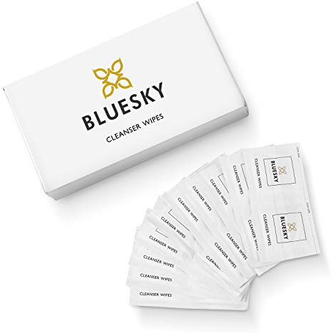 Bluesky 100 Cleanser Wipes for Gel Polish Nail Prep & Sticky Residue Remover, Removes Tacky Layer of UV LED Gel Nails