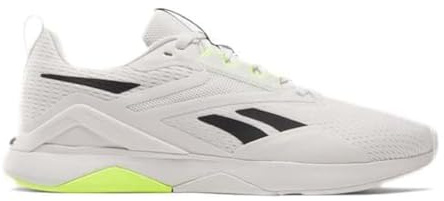 Reebok Herren NANOFLEX TR 2 Sneaker,Barely Grey Black Digital Lime,47 EU