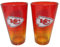 Kansas City Chiefs NFL Pint Gläser Glas Set 2er-Set 475 ml