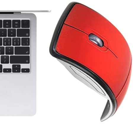 USB-mus trådlös, trådlös USB-mus - Lyxig hopfällbar mus 2.4G Ergonomisk | trådlös, Plug and Play PC-mus Laptoptillbehör med 1600 DPI optisk sensor låg energiförbrukning