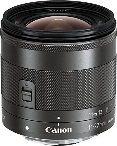 Canon EF-M 11-22mm f/4-5.6 IS STM lens (Renewed)