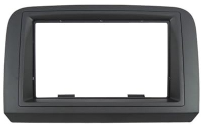 Radions fasciaram För Fiat För Croma 2005-2010 2 Din Fascia Radio Panel Audio Frame Dash Fitting Kit Facia Frontplatta Adapter Lock Frontram(178X102MM)