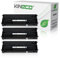 Kineco 3 Toner kompatibel mit Ricoh SP 150 Type-150 HC für Ricoh SP 150w, SP 150suw, SP 150su, SP 150 - Schwarz je 1.500 Seiten