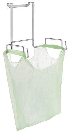 Metaltex Galileo Müllbeutelhalter für die Schranktür, 21x14x19cm