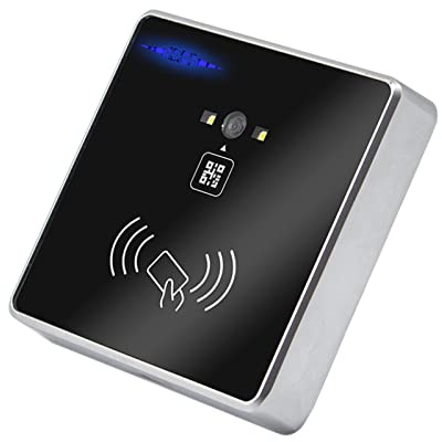 HUIOP Scanner De Codes-Barres,Lecteur De Codes-Barres 1D 2D Intégré Lecteur De Codes-Barres QR Lecteur De Cartes RFID Connexion Wiegand Auto-Induction pour Machine De Porte Vérification des Billets