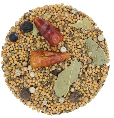 1000Kräuter Einlegegewürz Einmachgewürz grob für Gurken und Gemüse klassische Mischung mit Chilischoten (200g)