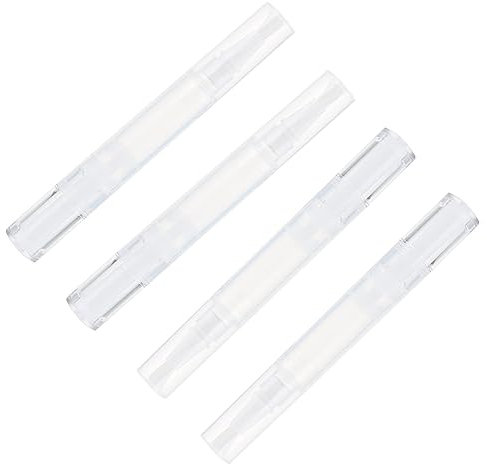 CANIGHT 4 Pezzi Contenitori Vuoti Tubetti Per Cosmetici Applicatori Per Olio Per Labbra Dispenser Per Lucidalabbra