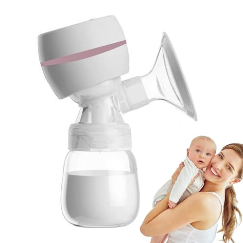 Tiralatte elettrico portatile indossabile – Tiralatte silenzioso per bambini, forniture per allattamento, strumento intelligente per l'allattamento al seno per donne