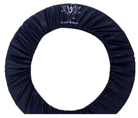 LSYHHXC Anelli da Ginnastica Cerchio da Ginnastica Artistica Custodia Protettiva Cerchio da Ginnastica Ritmica Anello da Ginnastica Accessorio for attrezzo Cerchio Custodia 64(Dark or Deep Green)