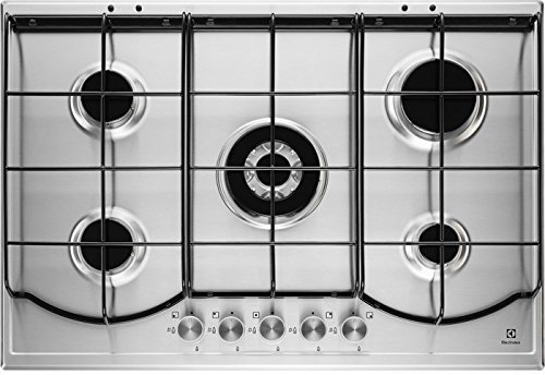 Electrolux PQ 750 UX Incasso Piano cottura a gas Acciaio inossidabile piano cottura