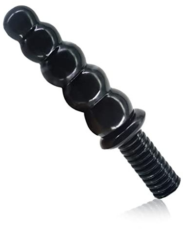 Roluck Ducha anal para mujer con mango, cuentas anales, masturbación anal, juguete sexual para hombres y mujeres