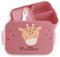 Kinder Bento Box Midi Lunchbox für Mepal Bentobox - Boho Giraffe Giraffen - 900 ml - Rosa - jausenbox und tiere name brotdose kita bedrucken lunch fächern take a break