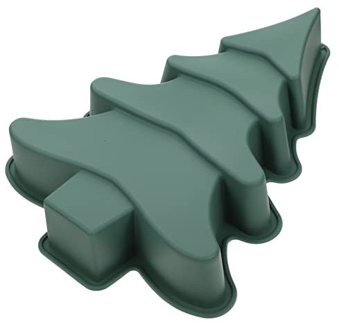 Tofficu Christmas Tree Cake Silicone Mold for Easy Baking Non-Stick Festive Cake Mould for Holiday Treats and DIY Projects Safe and Design